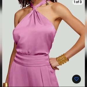 RAMY BROOK PINK HUNTER TOP NWT SIZE S